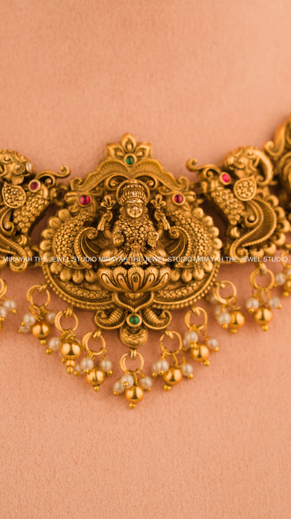 GAJAMAYURA CHOKER/NECKLACE
