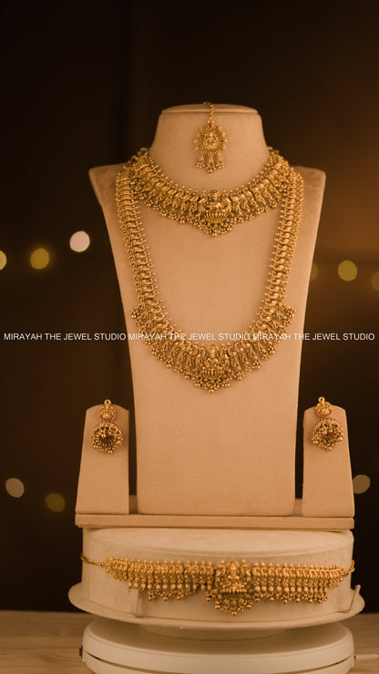 LAKSHMI VILASA BRIDAL COMBO WITH HIP CHAIN