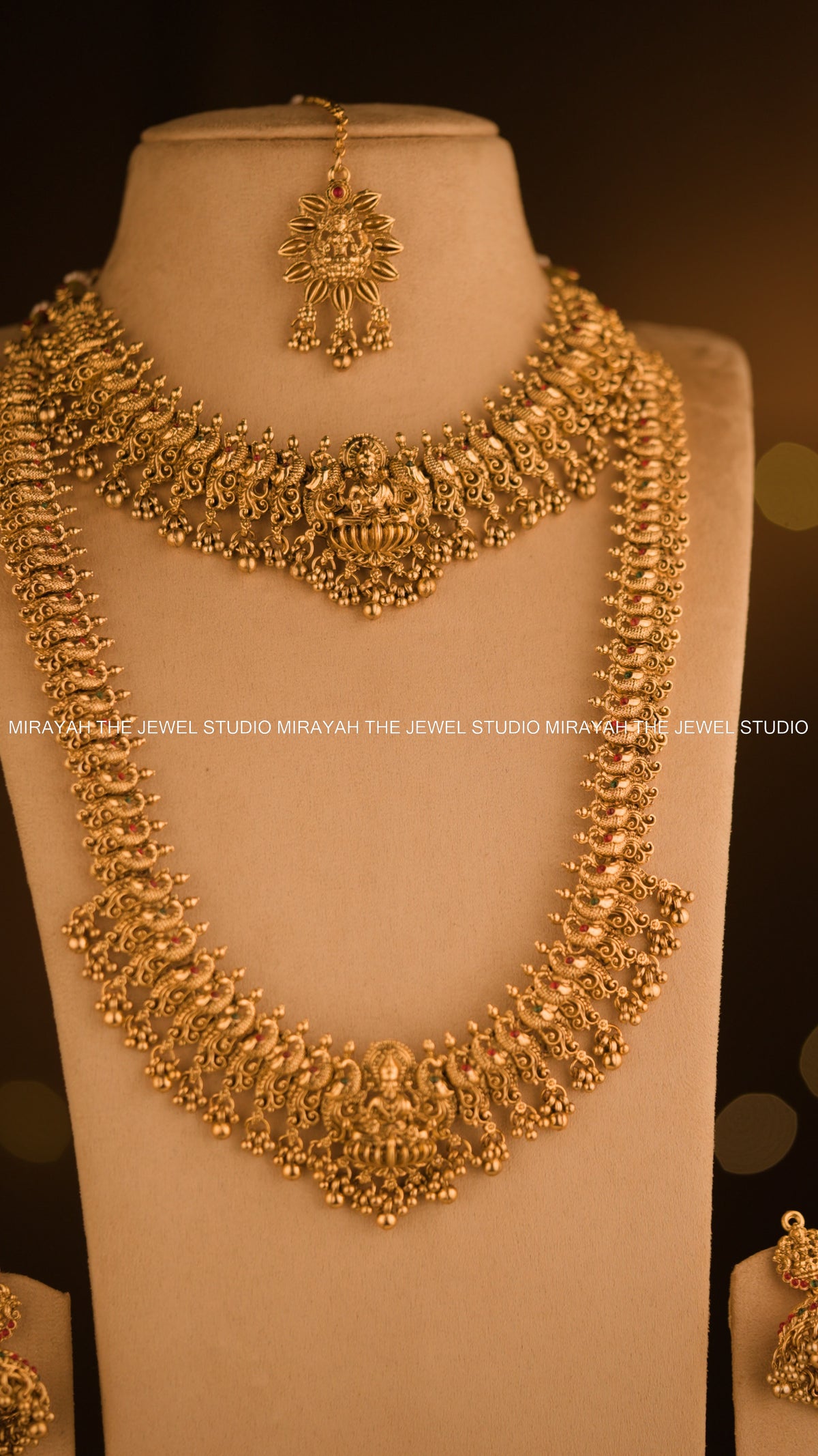 LAKSHMI VILASA BRIDAL COMBO WITH HIP CHAIN