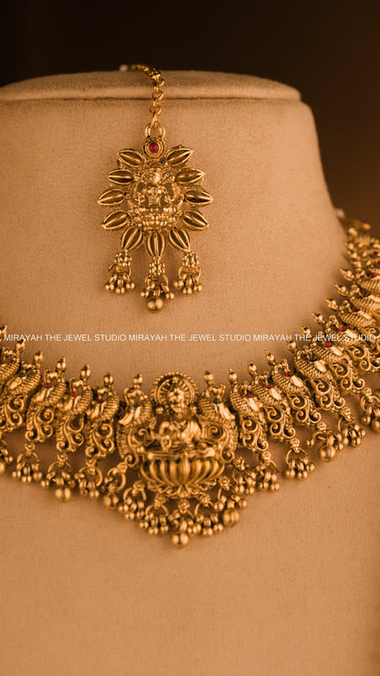 LAKSHMI VILASA BRIDAL COMBO WITH HIP CHAIN