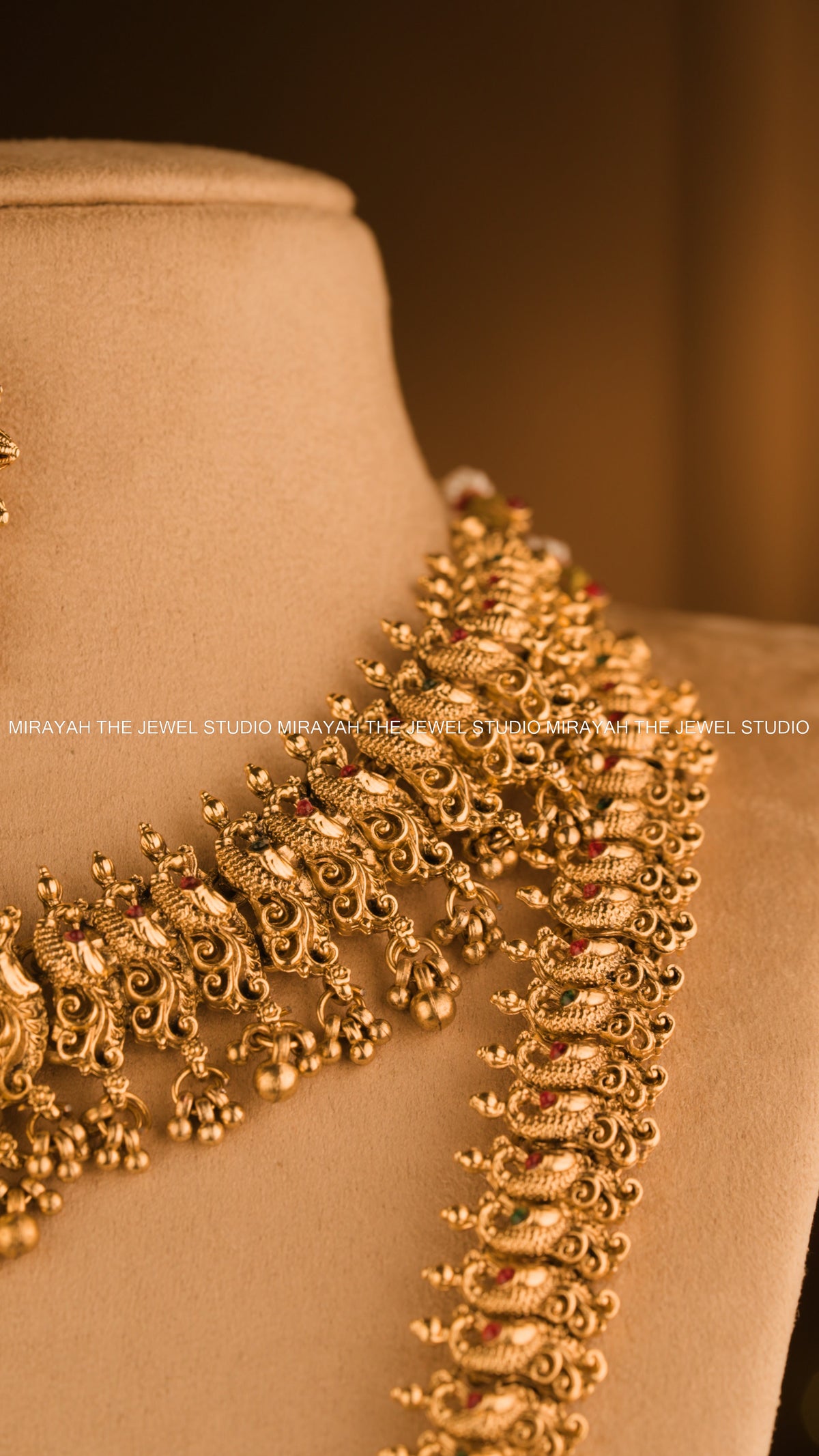 LAKSHMI VILASA BRIDAL COMBO WITH HIP CHAIN