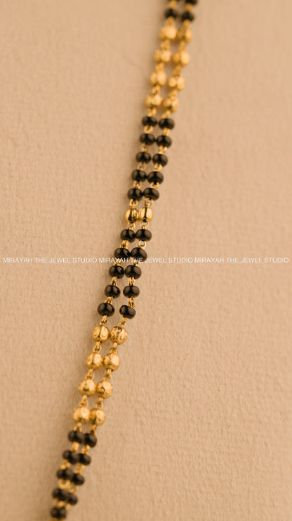 BLACK BEAD SRINIVASA HARAM