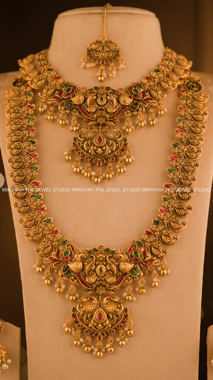 MAYURA RAJASI  BRIDAL COMBO WITH HIP CHAIN