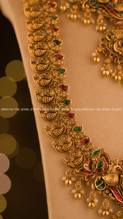 MAYURA RAJASI  BRIDAL COMBO WITH HIP CHAIN