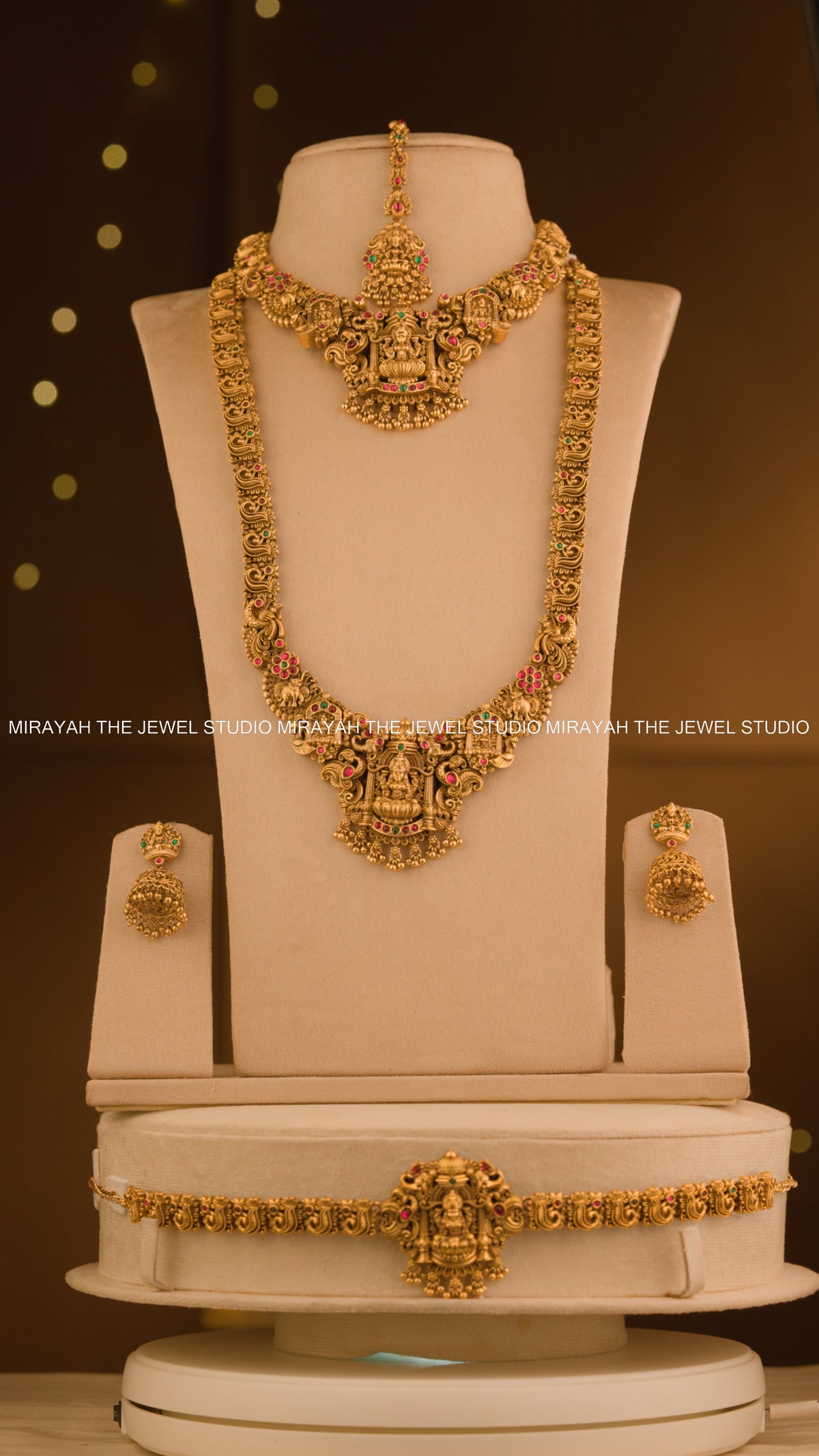SRI RAJALAKSHMI BRIDAL COMBO WITH HIP CHAIN