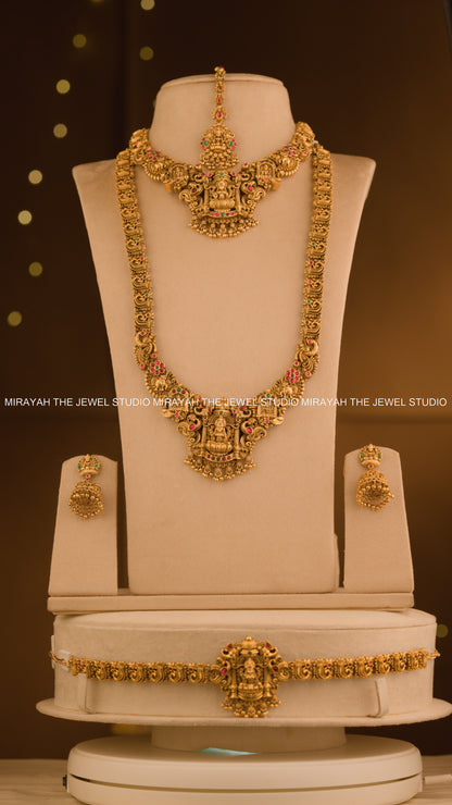 SRI RAJALAKSHMI BRIDAL COMBO WITH HIP CHAIN