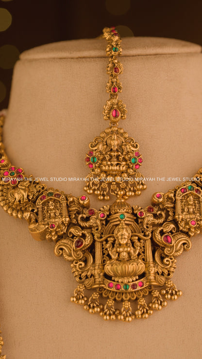 SRI RAJALAKSHMI BRIDAL COMBO WITH HIP CHAIN