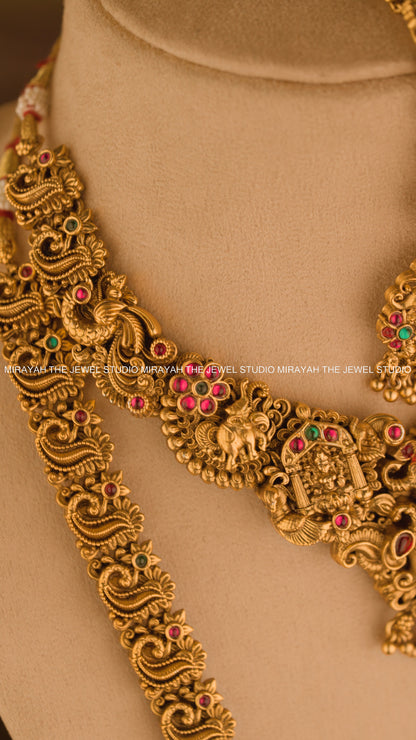 SRI RAJALAKSHMI BRIDAL COMBO WITH HIP CHAIN
