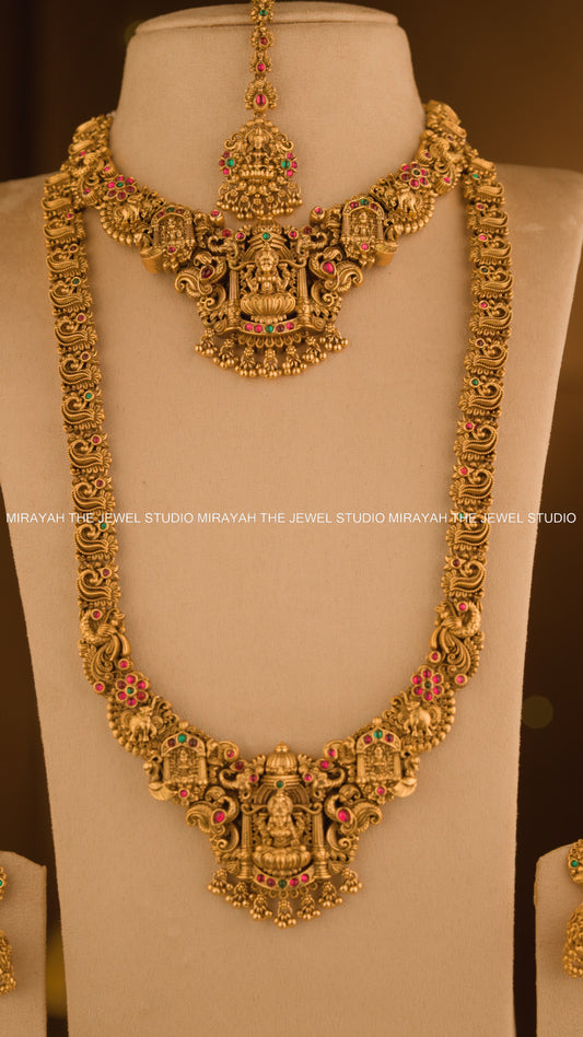 SRI RAJALAKSHMI BRIDAL COMBO WITH HIP CHAIN