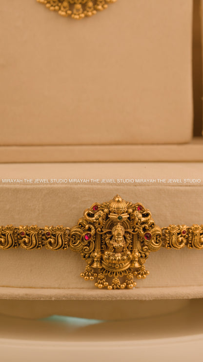 SRI RAJALAKSHMI BRIDAL COMBO WITH HIP CHAIN