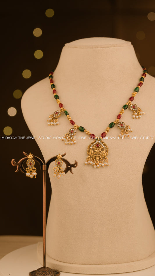 RUDRA MANI MALA - RED & GREEN