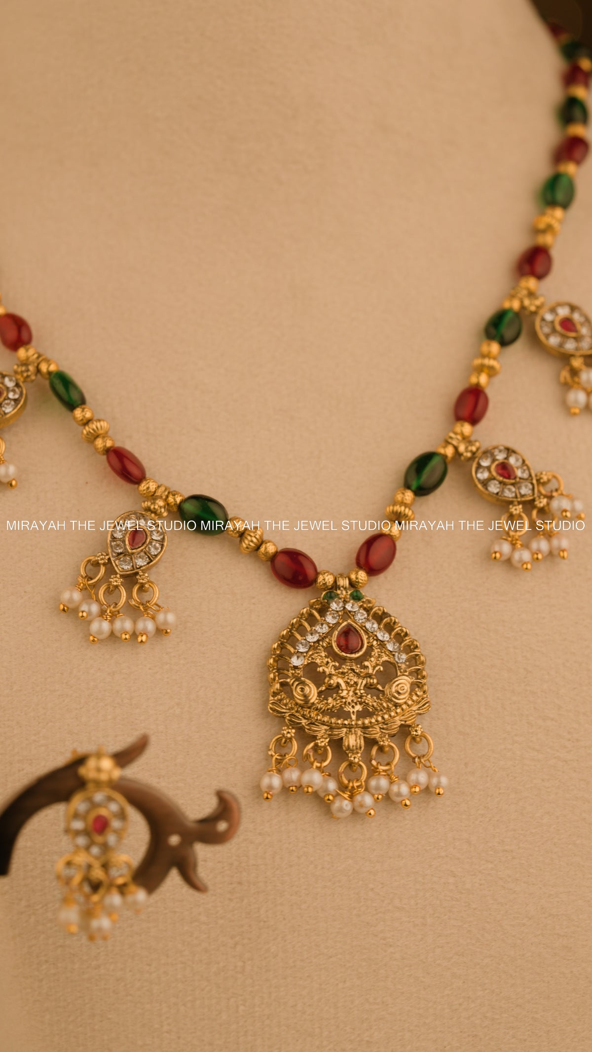 RUDRA MANI MALA - RED & GREEN
