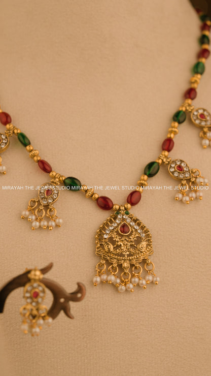 RUDRA MANI MALA - RED & GREEN