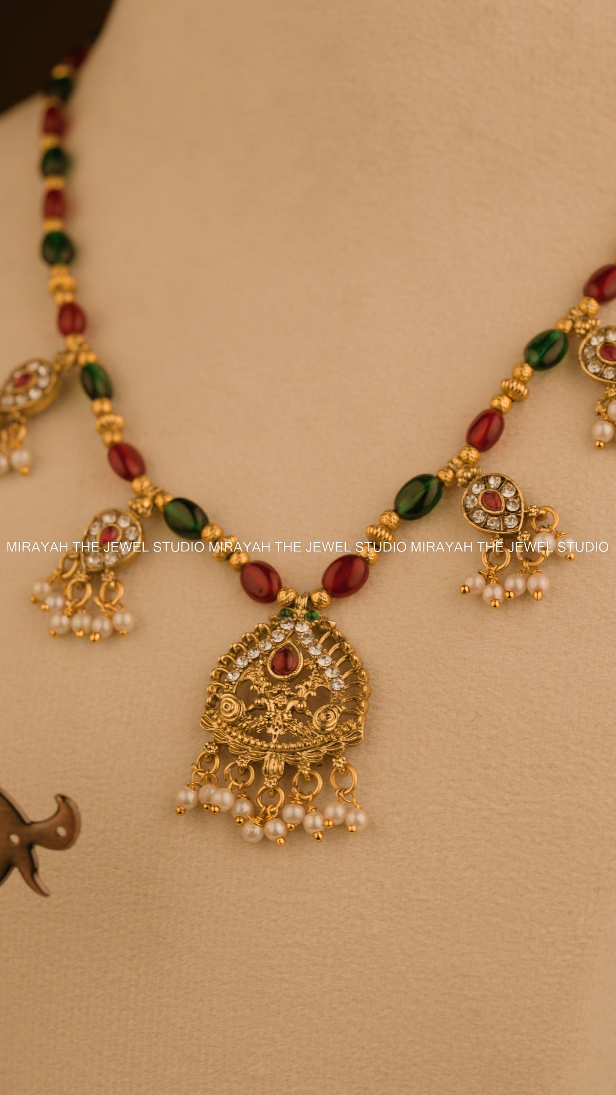 RUDRA MANI MALA - RED & GREEN