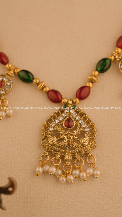 RUDRA MANI MALA - RED & GREEN