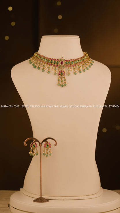 RANG MAHAL JADAU CHOKER/ NECKLACE
