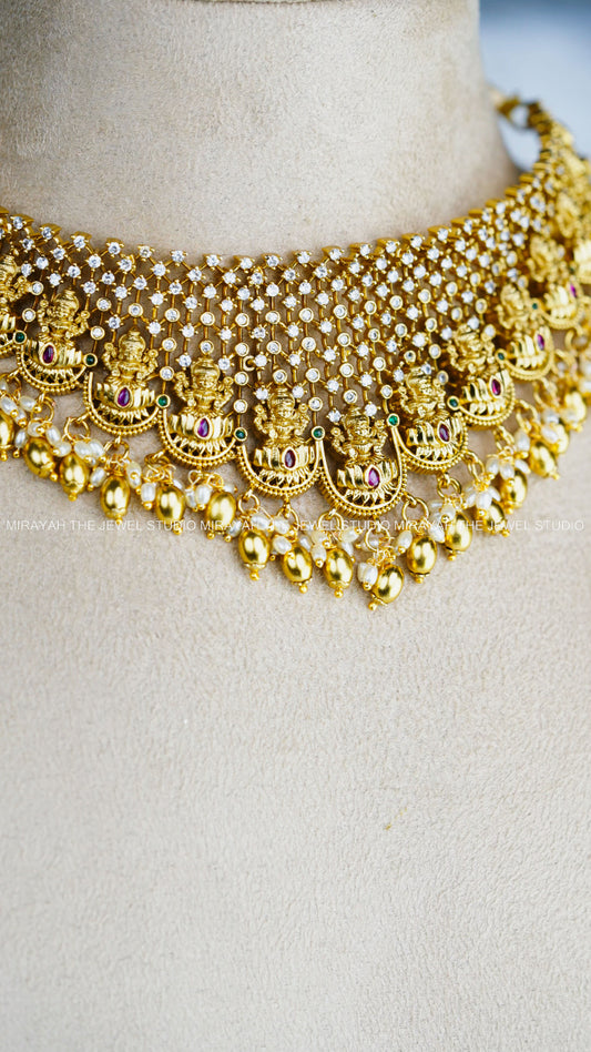 LAKSHMI AD RICE PEARL CHOKER
