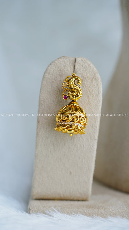 DHAANYA AD TEMPLE NECKLACE