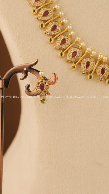 VARNIKA PEARL LEAF HARAM