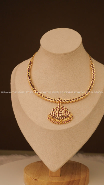KEMP SUNDARA NECKLACE - GOLD PLATED