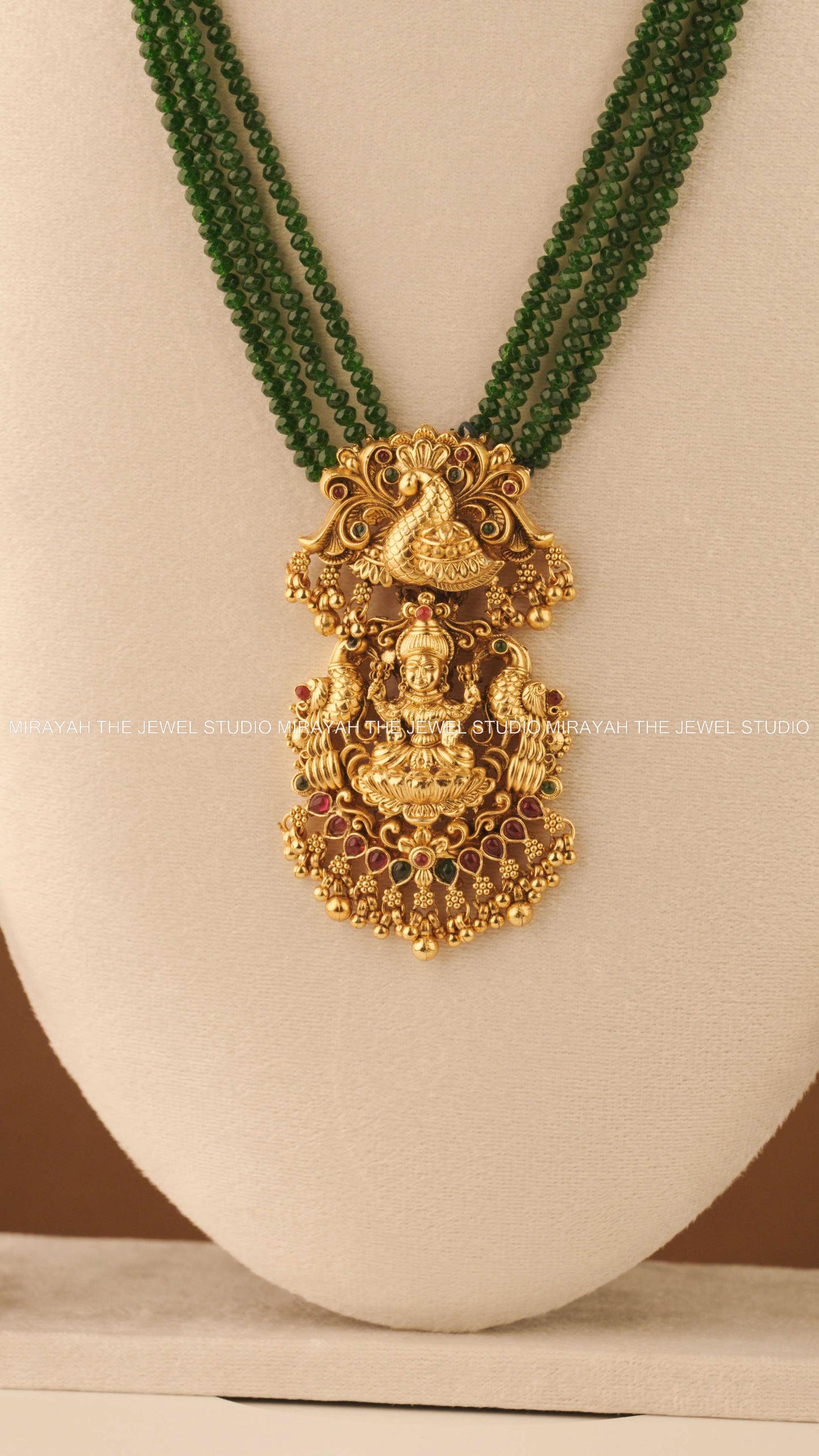 AARADHYA DARK GREEN HARAM