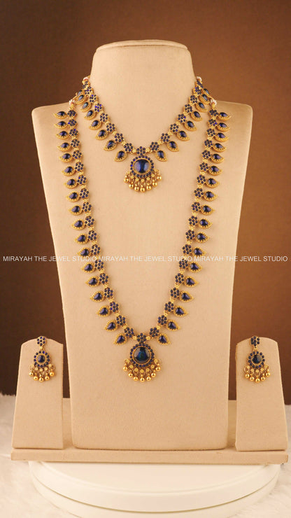 RAJSI NEELA COMBO SET