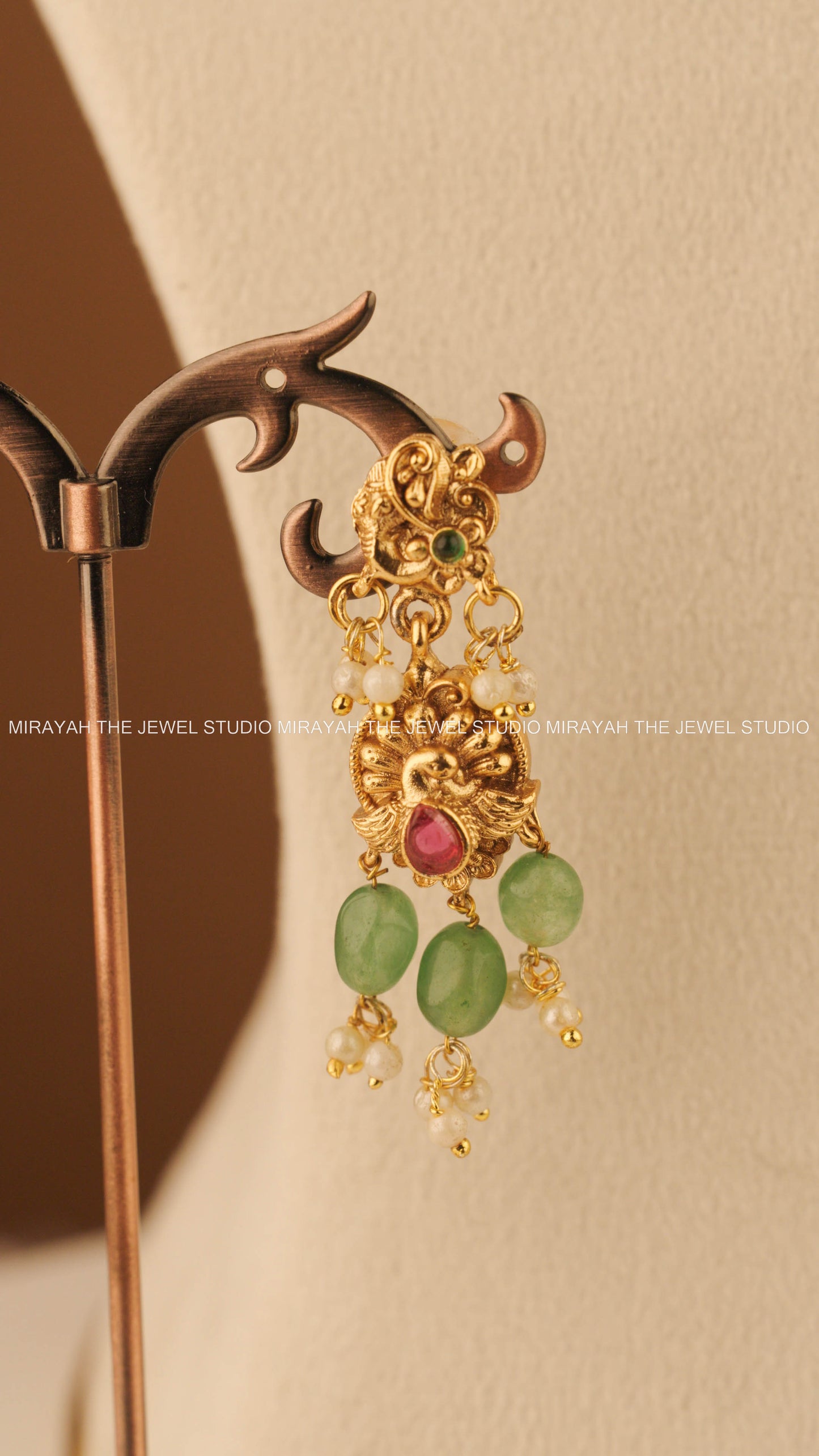 PEACOCK VARNIKA CHOKER