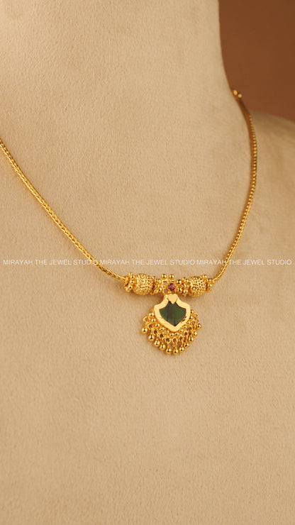 KAIRALI PALAKKA NECKLACE - GOLD PLATED
