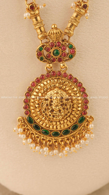 SRI CHAKRA HARAM- RED AND GREEN