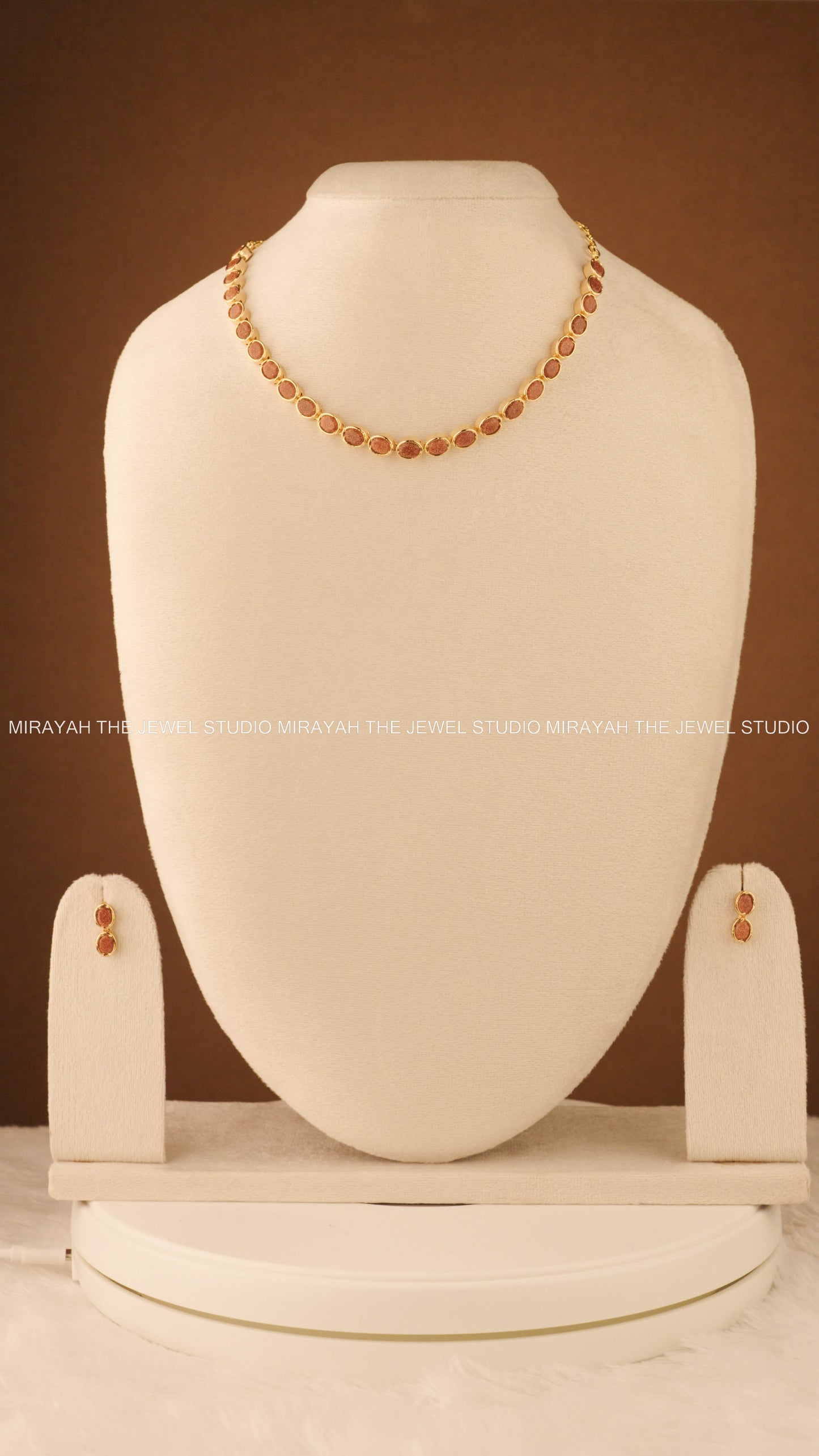 RED TARANG NECKLACE - MICRO PLATED