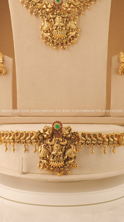 GOLDEN PLUME BRIDAL COMBO