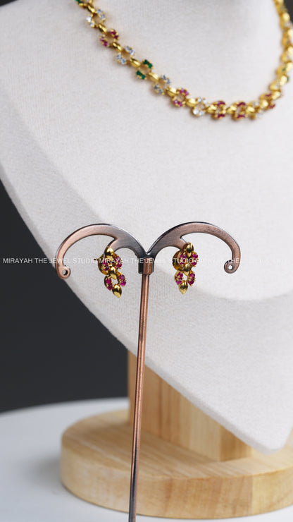 MINIMAL ELEGANT AD NECKLACE - MULTI