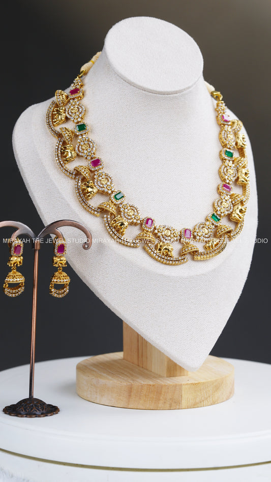 PREMIUM AD AMBARI NECKLACE